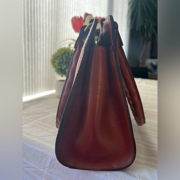 Patricia Nash Rosina Leather Cutout Tooled Shoulder Bag - Picture 11 of 16